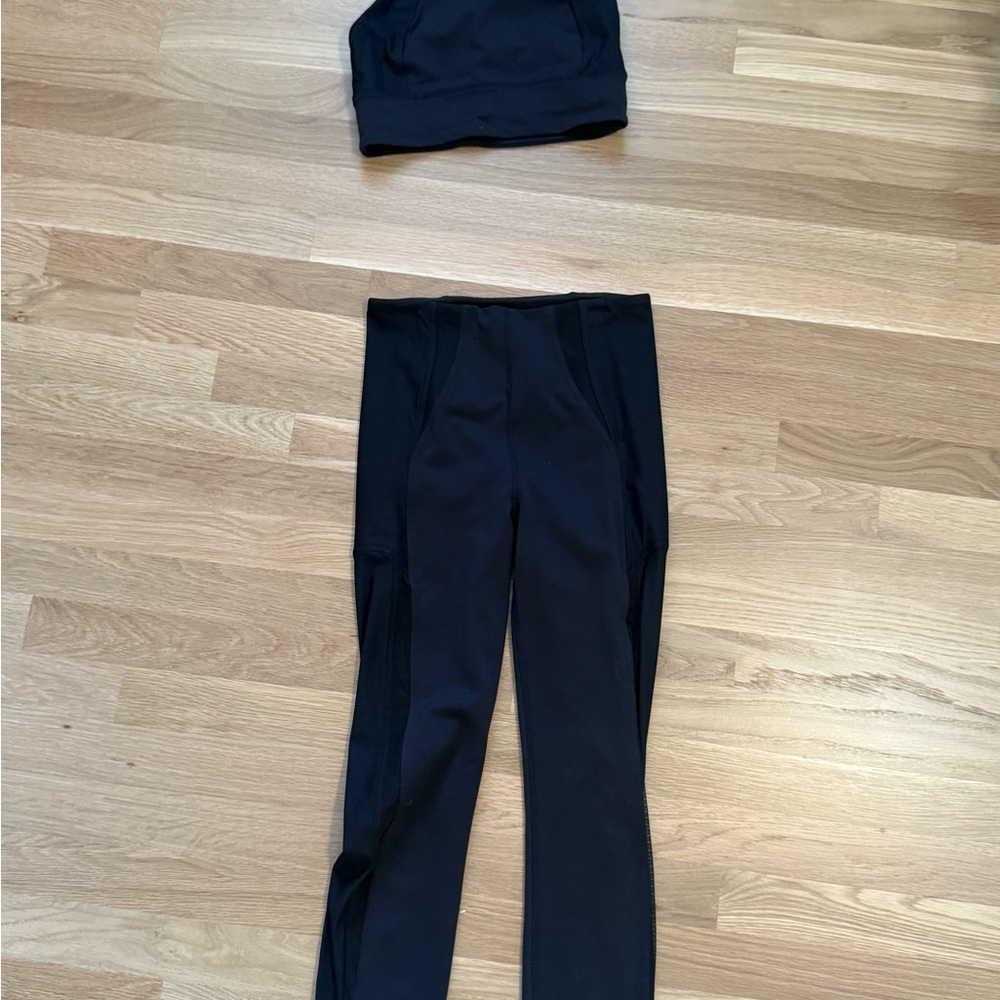 Lululemon Athletica Black Activewear Set